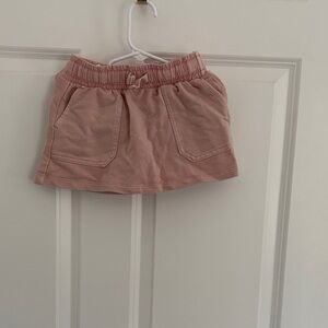 Pink Kids Skort